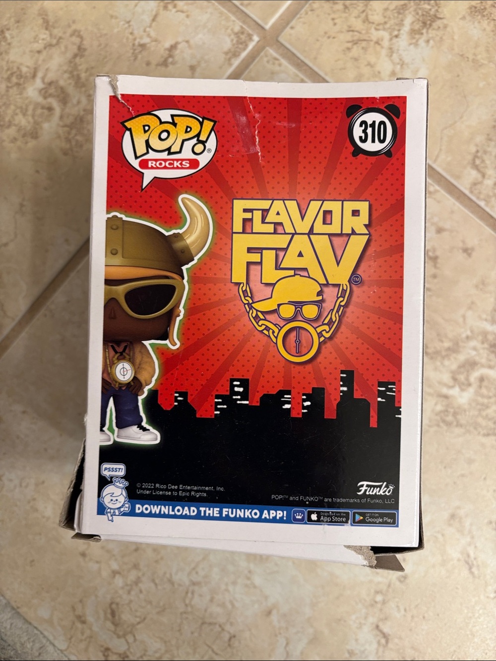 Funko Pop Rocks Flavor Flav Figure - Picture 3 of 6